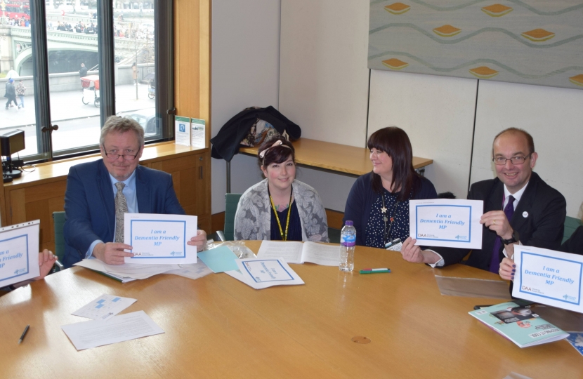 Giles pledges to be Dementia friendly
